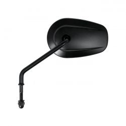 MCS Riptide Tapered Mirror Set, Long Stem. Black
