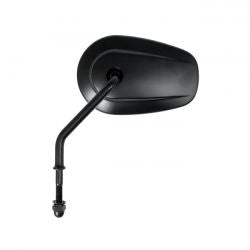 MCS Riptide Tapered Mirror Set, Short Stem. Black