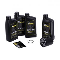 MCS Big Oil Service Kit. Mineral. Black Filter