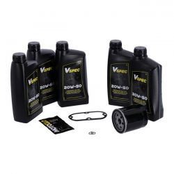 MCS Big Oil Service Kit. Full Synthetic. Black Filter