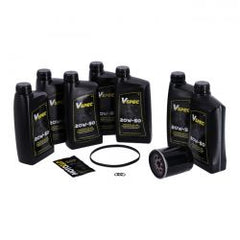 MCS Big Oil Service Kit. Full Synthetic. Black Filter