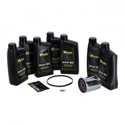 MCS Big Oil Service Kit. Full Synthetic. Chrome Filter