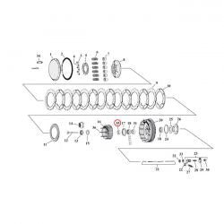 MCS Spacer, Clutch Hub Bearing Race