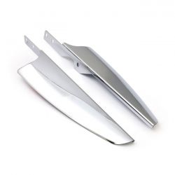 MCS Wind Deflector Set. Chrome