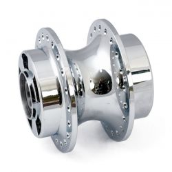 MCS Front Wheel Hub, Chrome