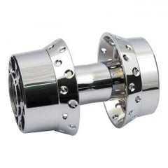 MCS Rear Wheel Hub, Chrome