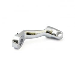 MCS XL Sportster Rider Foot Peg Bracket, Left. Chrome