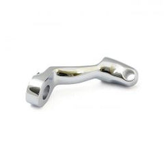 MCS XL Sportster Rider Foot Peg Bracket, Left. Chrome