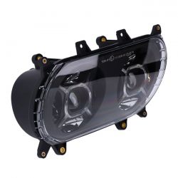 MCS Bright, Rg Dual Led Headlamp Unit Assembly.