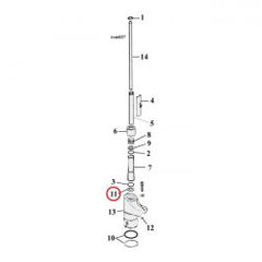 MCS Washers, Pushrod Cover