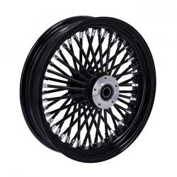 MCS Radial 48 Fat Spoke Front Wheel 3.50 X 16 Sf Black