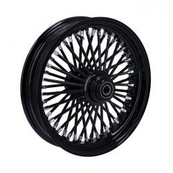 MCS Radial 48 Fat Spoke Front Wheel 3.50 X 16 Sf Black
