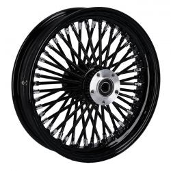 MCS Radial 48 Fat Spoke Rear Wheel 3.50 X 16 Black
