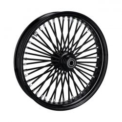 MCS Radial 48 Fat Spoke Front Wheel 3.50 X 21 Sf Black