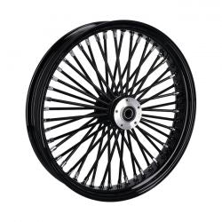 MCS Radial 48 Fat Spoke Front Wheel 3.50 X 21 Sf Black