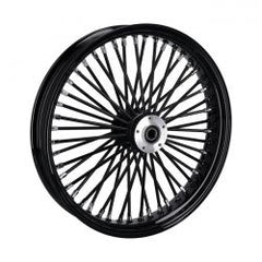 MCS Radial 48 Fat Spoke Front Wheel 3.50 X 21 Sf Black