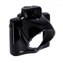 MCS Road King Headlamp Nacelle Cover. Black