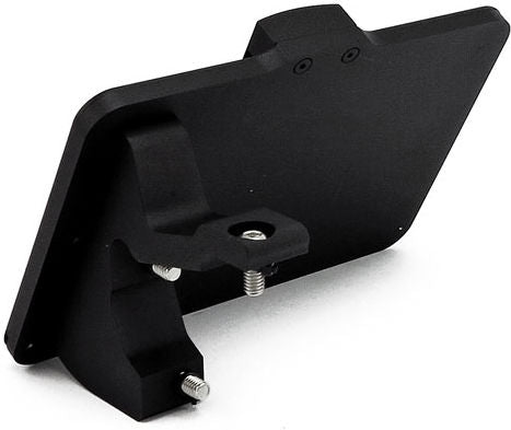 CPV, 'slide-in' license plate bracket. Side mount, black