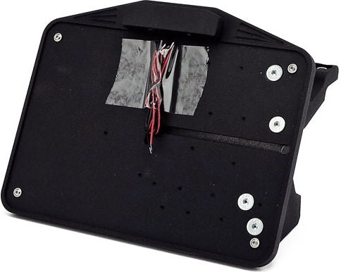 CPV, License plate bracket kit swing. Black. EU