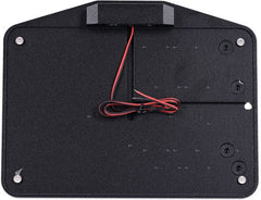 CPV, license plate bracket. Side mount, black