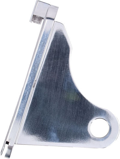 CPV, 'slide-in' license plate bracket. Side mount, polished