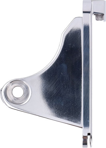 CPV, 'slide-in' license plate bracket. Side mount, polished