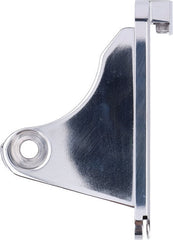 CPV, 'slide-in' license plate bracket. Side mount, polished