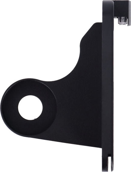 CPV, 'slide-in' license plate bracket. Side mount, black