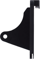 CPV, 'slide-in' license plate bracket. Side mount, black