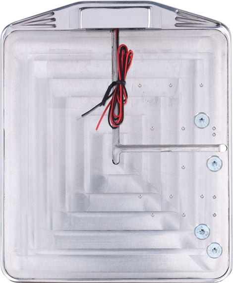 CPV, side mount license plate bracket. Polished