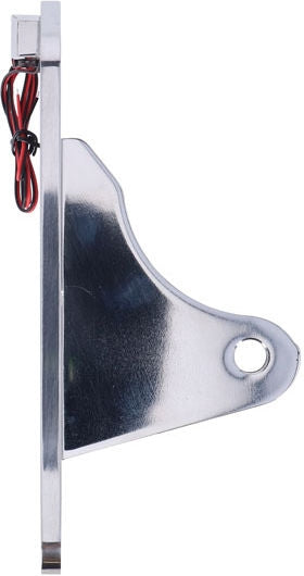 CPV, Dyna shock mount license plate bracket kit DE. Polished
