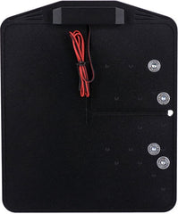 CPV, side mount license plate bracket. Black powder coated