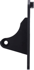 CPV, side mount license plate bracket. Black powder coated