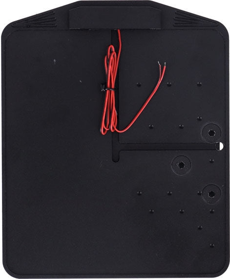 CPV, side mount license plate bracket. Black powder coated