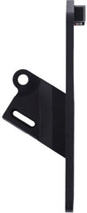 CPV, side mount license plate bracket. Black powder coated