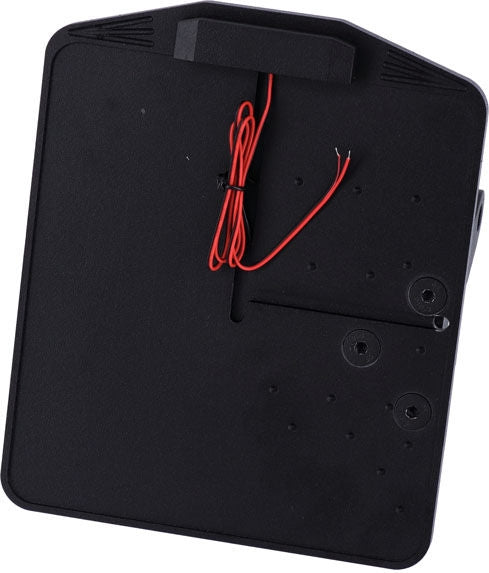 CPV, side mount license plate bracket. Black powder coated