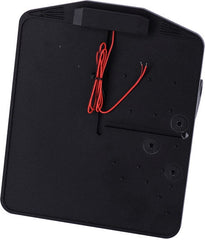 CPV, side mount license plate bracket. Black powder coated