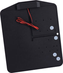 CPV, side mount license plate bracket. Black powder coated