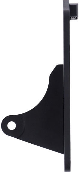 CPV, side mount license plate bracket. Black powder coated