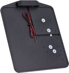 CPV, Dyna shock mount license plate bracket kit DE. Black