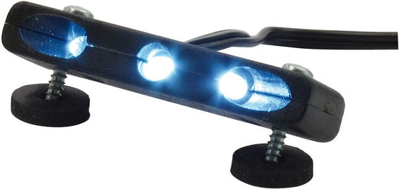 CPV, Micro-LED license plate light & housing. Polished