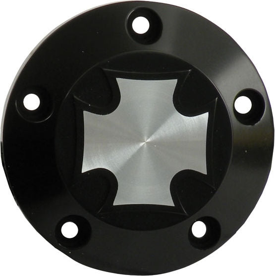 CPV, point cover 'Maltese Cross'. Black CC