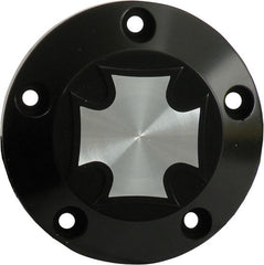 CPV, point cover 'Maltese Cross'. Black CC