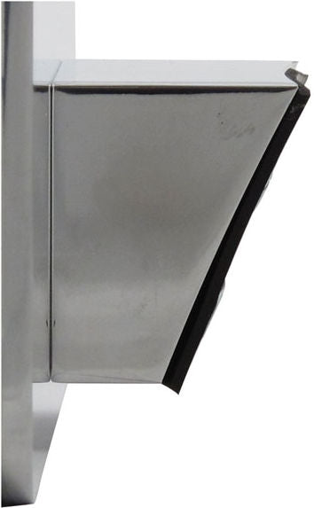 CPV, license plate bracket 25 degree. Belgium. Polished