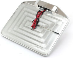 CPV, license plate holder only w/LED PlateLight FR. Polished