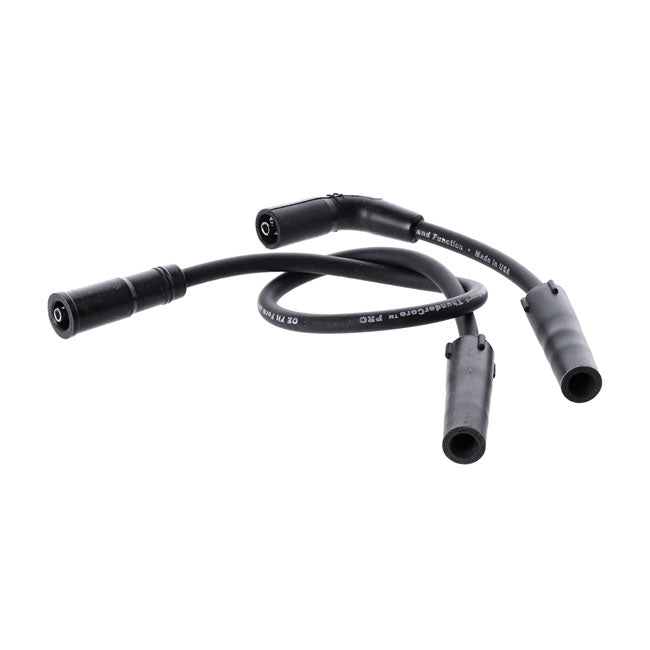 ThunderCore Pro spark plug wire set. Black