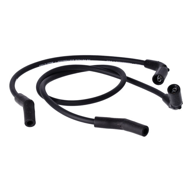 ThunderCore Pro spark plug wire set. Black