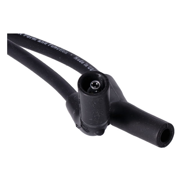 ThunderCore Pro spark plug wire set. Black