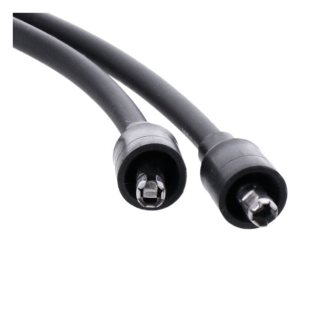 ThunderCore Pro spark plug wire set. Black