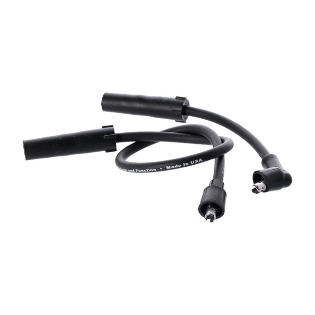 ThunderCore Pro spark plug wire set. Black